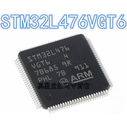 1PCS 100% new original authentic STM32L476VGT6 QFP-100 32L476VGT6 QFP100 32-bit microcontroller chip