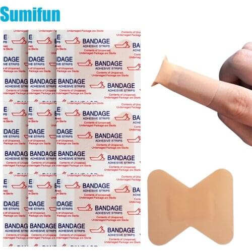 10/20/50pcs Medical First Aid Butterfly Shape Waterproof Band Aid Bandages Anti-Bacteria Wound Plaster Home Travel Emergency Kit
