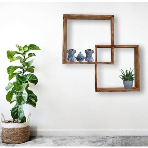 GEOMETRIC SHAPED WALL SHELF