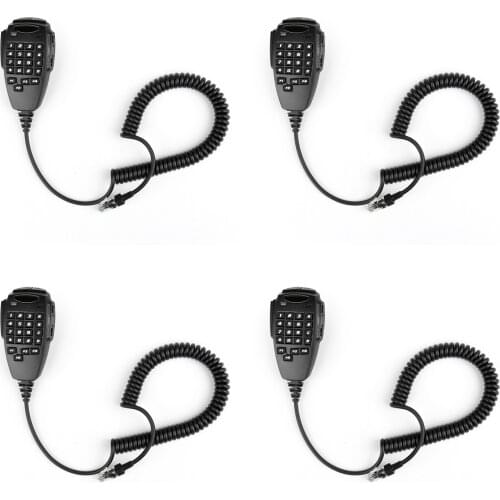 Artudatech 4Pcs Professional Hand Microphone Speaker For TYT TH9800 UHF Mobile Car Radio