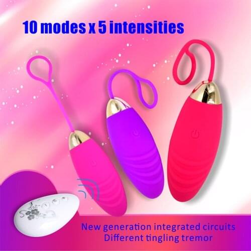Silicone Jump Egg Vibrators for Women Wireless Remote Control vibrators clitoris stimulator USB Massage Adult Sex Toys