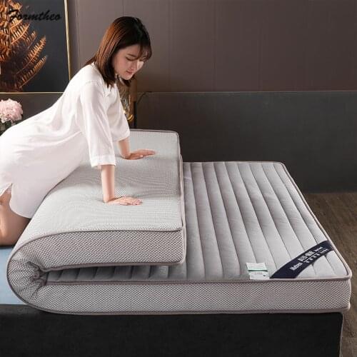 VESCOVO Winter Warm Foam Double Matras Pad Stitch Tatami Bed Mattress Topper 90*200 135*190cm