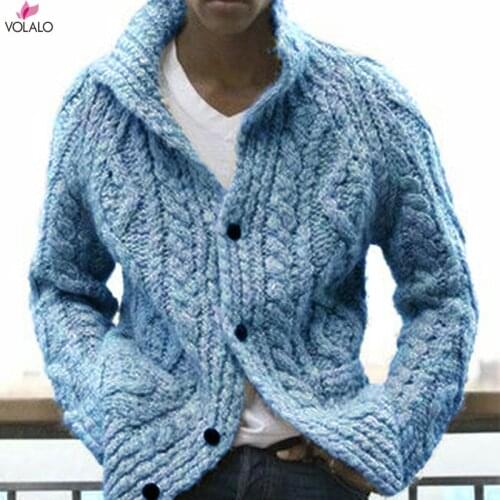 VOLALO Men's Cardigans