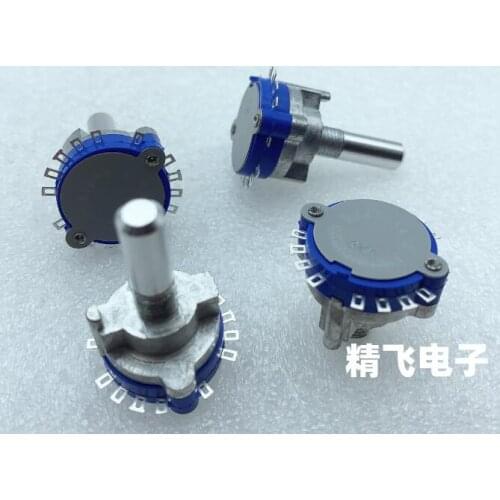 [YK] JAPAN band switch 3 knives 4 gear shaft 20mm round shaft ALPS SRRN142100