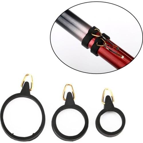 1PC Plastic Rubber Fishing Hook Secure Holder Safe Hanger Fishing Gear High Quality Portable Fishing Hook Bait Fishing Accessory