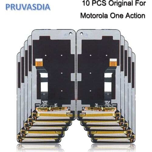 10 Piece Wholesale Original For Motorola Moto One Action XT2013 LCD Display Touch Screen Digitizer LCD Assembly