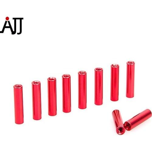 10pcs Rctimer M3 Aluminium Standoff M3x25mm M3x20mm M3x18mm M3x15mm M3x13mm M3x10mm Female for Mounting Mini FPV Racing Drone