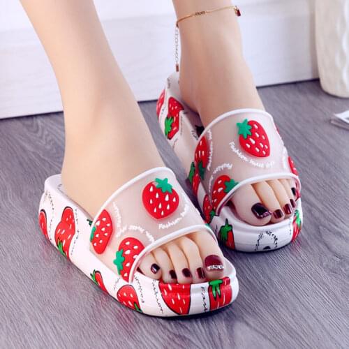 2021 New Home Slippers Women Summer Indoor Home Bathroom Sandals Non-slip Comfortable Thick-Soled Fashion Sandals