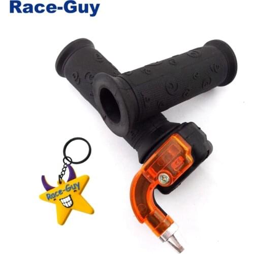 7/8'' 22mm Twist Throttle Handle Grip For 2 Stroke 43cc 47cc 49cc Pocket Bike Mini Dirt Scooter ATV Quad 4 Wheeler Crosser