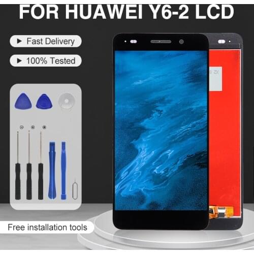 Catteny Promotion 5.0inch Display For Huawei Y6 II Lcd Touch Digitizer Y6II Y6-2 CAM-L21 Assembly For Honor 5A Screen