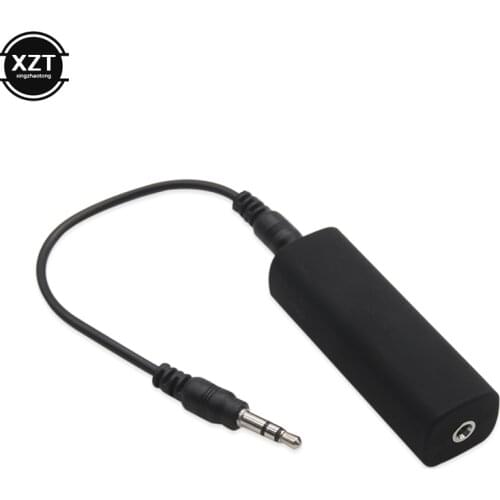 3.5mm Audio Cable Anti-Interference Ground Loop Noise Lsolator Cancelling Filter Killer for Car Audio Home Stereo System
