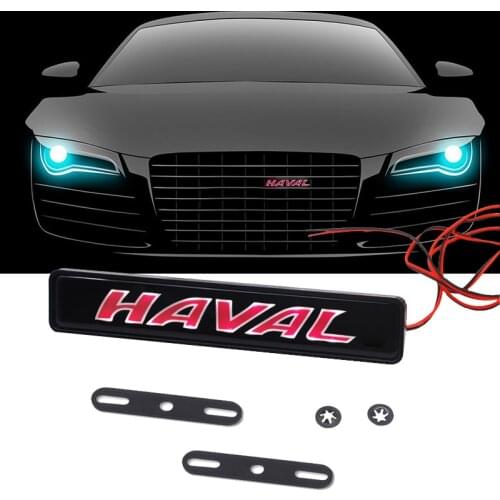 Car Signal Lamp Badge Sticker for Haval Logo M1 M2 M4 H1 H2 H3 H4 H5 H6 H7 H8 H9 M6 H2s H6s F6 Auto LED Exterior Decoration