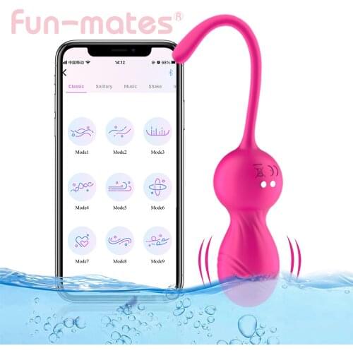 Wireless APP Control Vibrating Egg Vibrator Wearable Panties Vibrators G Spot Stimulator Vaginal Kegel Ball Sex Toy For Women