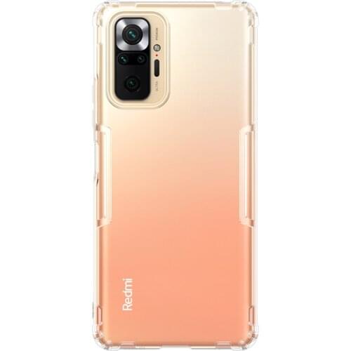 TPU Case for Xiaomi Redmi Note 10 Pro Max NILLKIN Nature Clear Silicone Soft Back Cover Redmi Note 10 Pro 10S 10 4G/5G Case