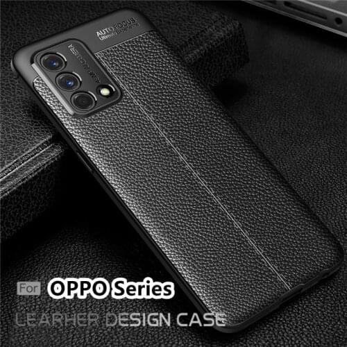 For Cover OPPO A74 Case For OPPO A74 A54 A94 Capas Back Soft TPU Leather For Fundas OPPO F19 Pro Plus Reno 5 Z Lite A74 Cover