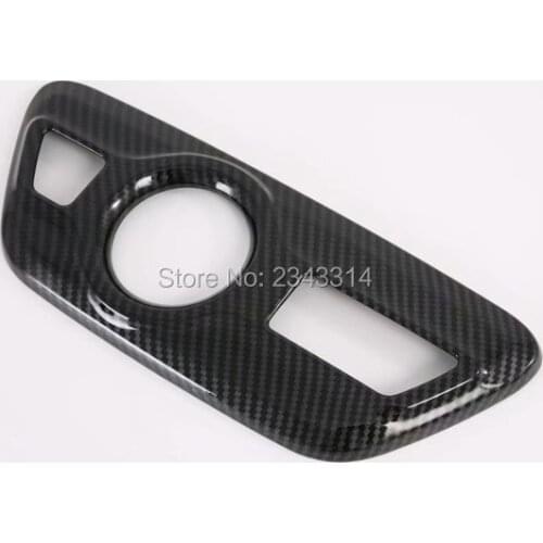 For 2016-2019 Toyota Prius 50 LHD Interior Moulding Console Gear Shift Box Panel Cover Frame Trim Carbon Fiber Car Accessories