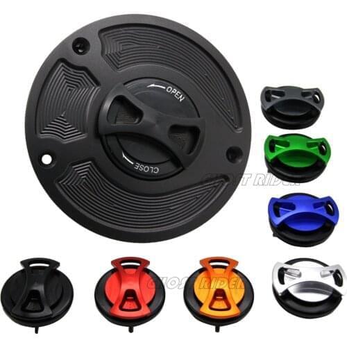 8 Colors For Yamaha MT01 2004 2005 2006 2007 2008 2009 CNC Fuel Gas Tank Cap Cover Aluminum Keyless