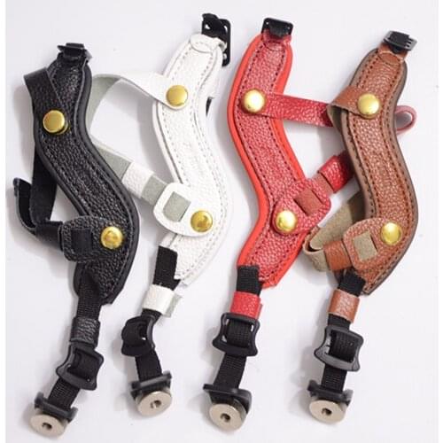 Quick shoot Leather wrist hand Strap grip for Canon Nikon pentax Sony Olympus dslr mirrorless camera