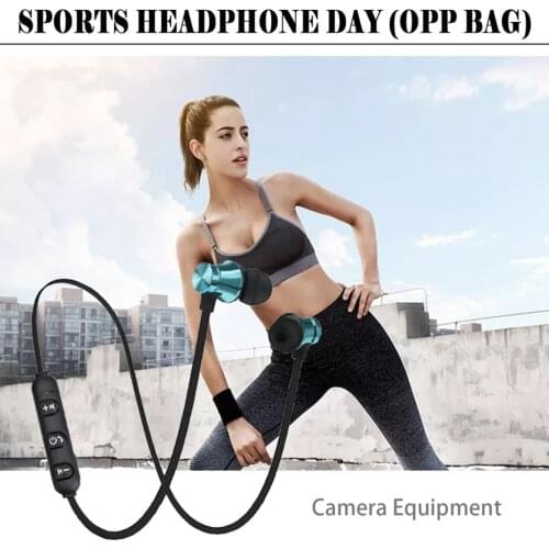 NEW Magnetic Bluetooth 4.2 Earphone Sport Running Wireless Neckband Headset Headphone with Mic Stereo Music For All Smart Phone