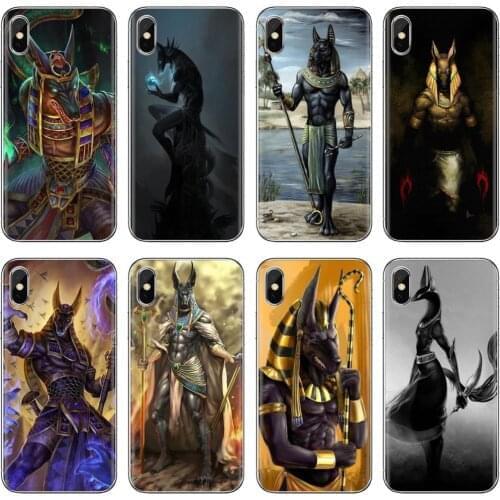 Phone Soft Cover For Huawei Honor 6 6A 7 7X 7A 7C 8 8C 8X 9 9X 10 10i 20 Lite Play Pro European Egypt Anubis Egyptian Pattern