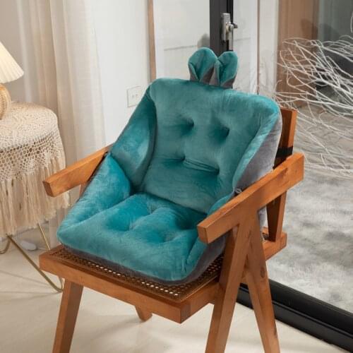 Hot One-Piece Seat Back Cushion Office Computer Backrest Cushions Armchair Stool Pad Floor Pillow Home Decorative seat Cushions