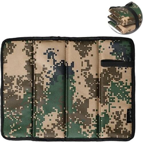 Mini Portable Folding Camping Mat Oxford Cloth Waterproof Foam Mattress Beach Mats Hiking Small Seat Prevent Dirty Outdoor Pad