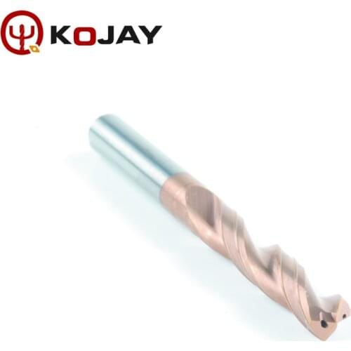 D8.7-20mm 5D Internal Coolant Twist Drill Bit Solid Carbide Drill Bits Metal Drilling Whole Tungsten steel CNC tools cutter