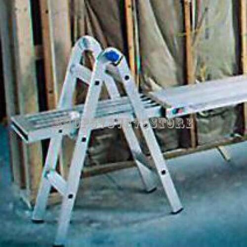 Telescopic Ladder Thickening Project Lift Folding Miter Ladder Household High Strength Aluminum Alloy Multi-function