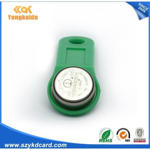 Yongkaida Hot sale 1000pcs/lot Original DS1990A-F5 Ibutton key RFID Touch 64 bits Memory key Read only Ibutton Handle