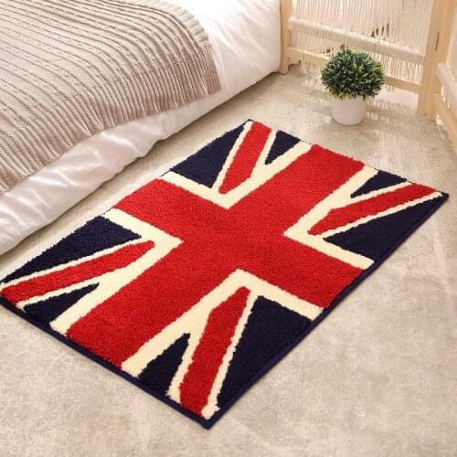 Handmade Jacquard Floor Mat Entering Bathroom Door Bedroom Kitchen Non Slip Absorbent Foot CarpetCustom Size