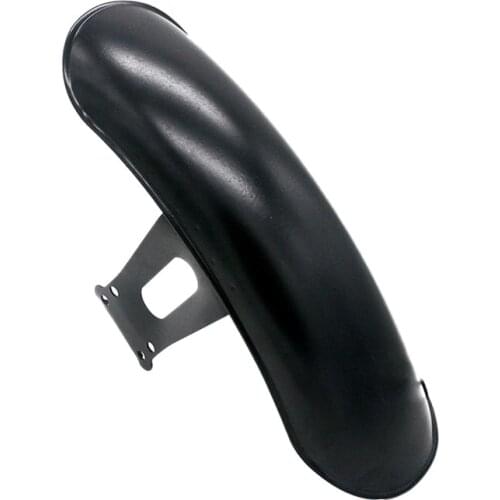 1Pcs Black Metal Motorcycle Front Fender Protector Mudguard Cover For Honda Cg125 Motorcycle Retro Retrofit Fender