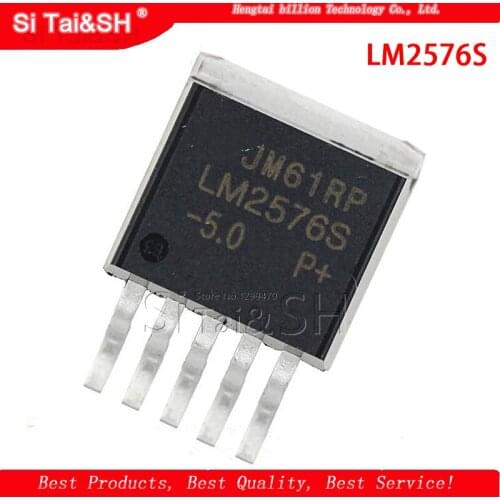 10PCS LM2576S-ADJ LM2576-ADJ TO-263