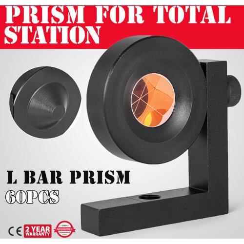 60pcs L bar prism 90 degree type prisms mini prism for total station GMP104