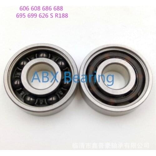 606 608 686 688 695 699 626 S R188 Fingertip gyro finger spiral stainless steel hybrid ceramic bearings For Hand spinner