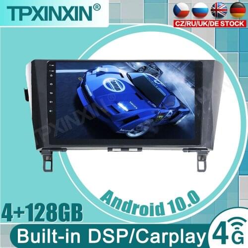 Android 10 IPS Screen For Nissan Qashqai X-trail 2013-2017 Screen Car Multimedia Player Navigation Audio Radio Stereo Head Unit