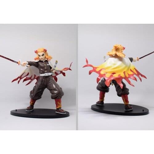 Anime Figure Demon Slayer: Nine Pillars Resonance Rengoku Kyoujurou Big Brother Yan Zhu Boxed Figure