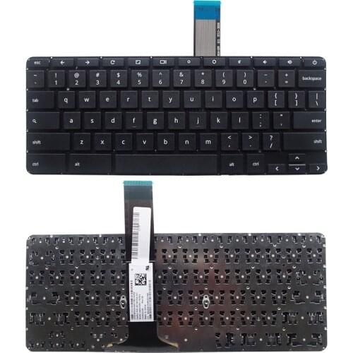 New for HP Chromebook 11 G2 11 G3 laptop English US Keyboard black no frame 11.6" no backlit