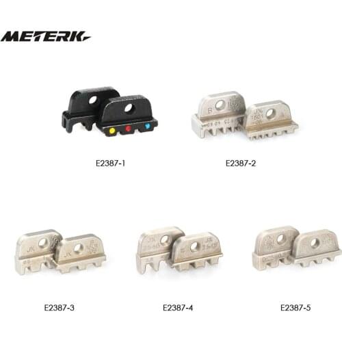 Wire Crimper Crimping Pliers Jaw Bootlace Ferrule Crimpers Cord End Terminal Jaws Mold for Dupont Terminal Clamp Plier