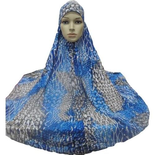 Muslim Women Prayer Large Hijab Amira Khimar Headwear Arab Overhead Clothing Prayer Garment Hat Hijabs Ninja Islamic Turban New