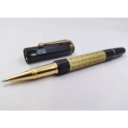 2021 New Luxury Mb Monte heritage series Egyptian enchanted two color metal special Roller ballpoint Blanc ink pen