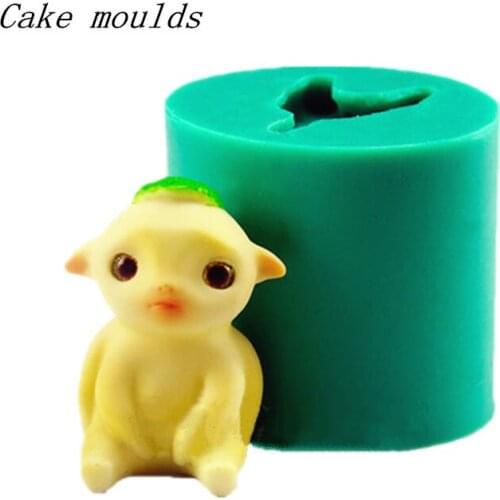 Wholesale Silicone mold K342 Cartoon shape Clay mold Decoration Fondant cake mould Baking mold