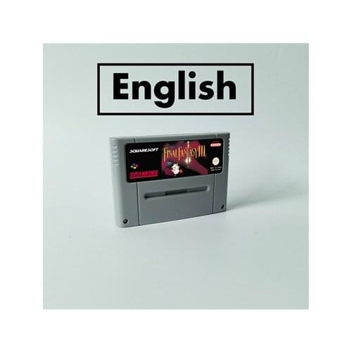 Final Game Fantasy III 3 - RPG Game Card EUR Version English or French or German or Spanish Language