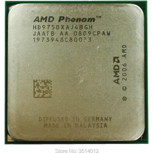 AMD Phenom X4 9750 2.4 GHz Quad-Core CPU Processor HD9750XAJ4BGH Socket AM2