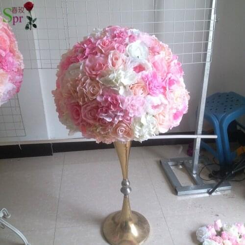 SPR 2pcs/lot 50cm Free shipping!wedding centerpiece wedding table decoration flowers Road lead flower balls