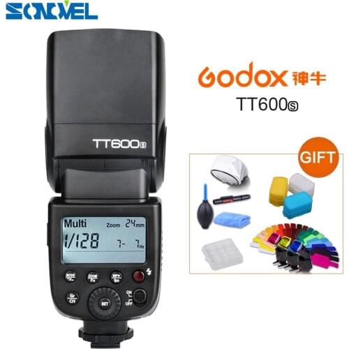 Godox TT600S GN60 2.4G Camera Flash Speedlite for Sony A7II/A7/A7r/A7s/A7RII/A7SII/RX10 III/A6000/A6100/A6300/A6500/A99