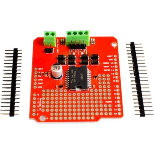Ardumoto L298P AVR/LPC/STM32 UNO/MEGA Motor-Driver Shield