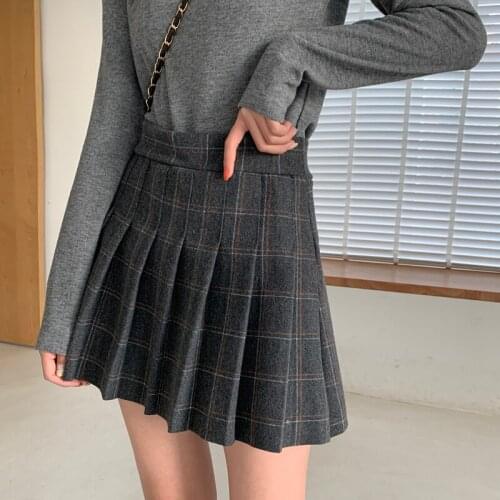 Vy1204 2020 spring summer autumn new women fashion casual sexy Skirt woman female OL pleated skirt woman skirts