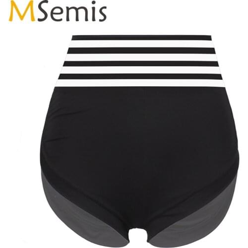 Womens Sports Dance Shorts Elastic Striped High Waist Shorts Ruched Butt Lifting Stretchy Booty Shorts Dance Practice Shorts