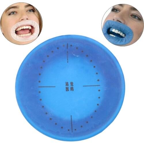 1 pcs Dental Disposable Rubber Sterile Mouth Opener Oral Cheek Expanders Retractor Rubber Dam Mouth Opener Oral Hygiene cpdz3b55