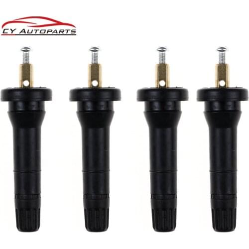 4PCS Tire Pressure Sensor TPMS Valve Stem Schrader Complete Kit For Buick Opel Ford For EV6T-1A180
